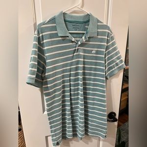 Men’s Large Banana Republic Striped Polo